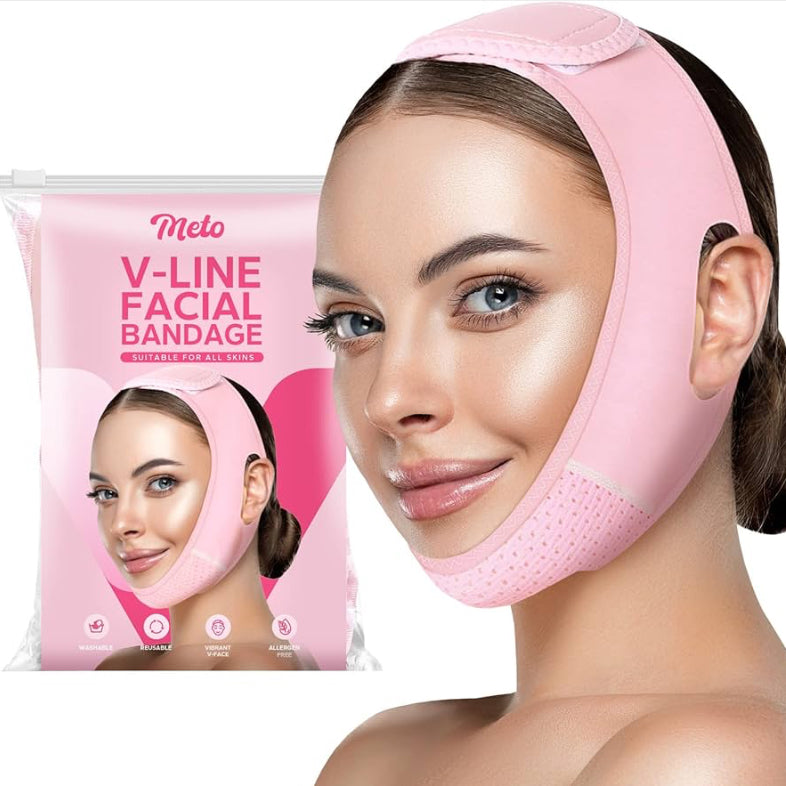 Reusable V-Line Face Slimming Strap – Double Chin Reducer & Lifting Mask
